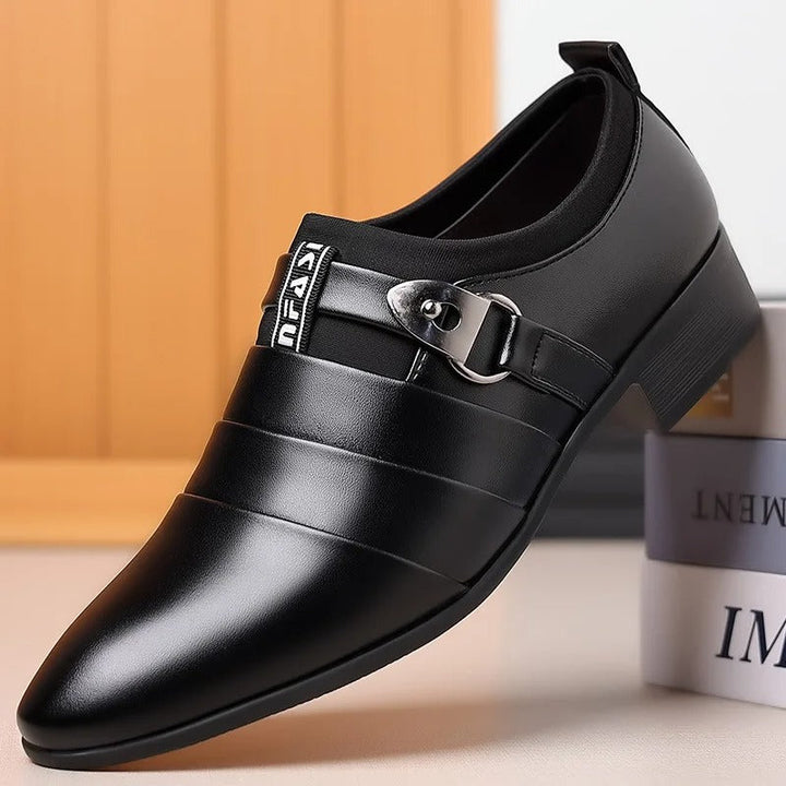 Herren - Elegante Klassische Lederschuhe - Hochwertiges Leder - Stilvolle Freizeit- und Geschäftsschuhe