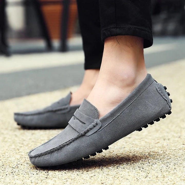 Elegante Loafers aus Leder - Handgefertigte Schuhe für stilbewusste Männer - Komfort & Klasse vereint