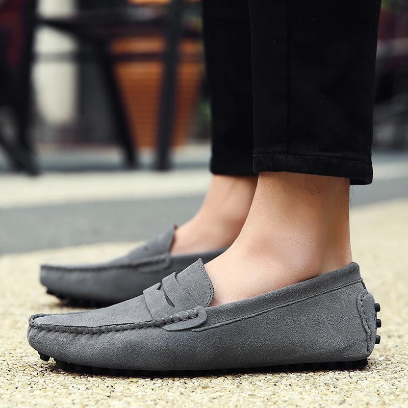 Elegante Loafers aus Leder - Handgefertigte Schuhe für stilbewusste Männer - Komfort & Klasse vereint