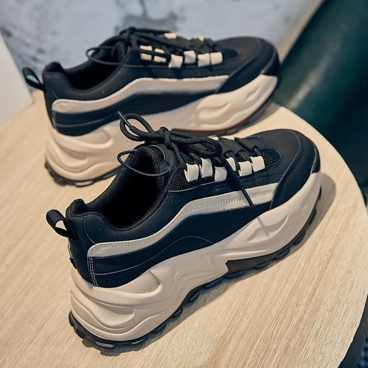 Damen - Chunky Sneakers - Langlebig und Trendig - Bequeme Sportliche Schuhe für Jeden Anlass