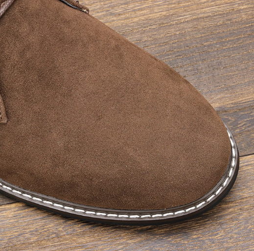 Stilvolle Chukka Boots Herren aus Wildleder, Bequeme Freizeitschuhe