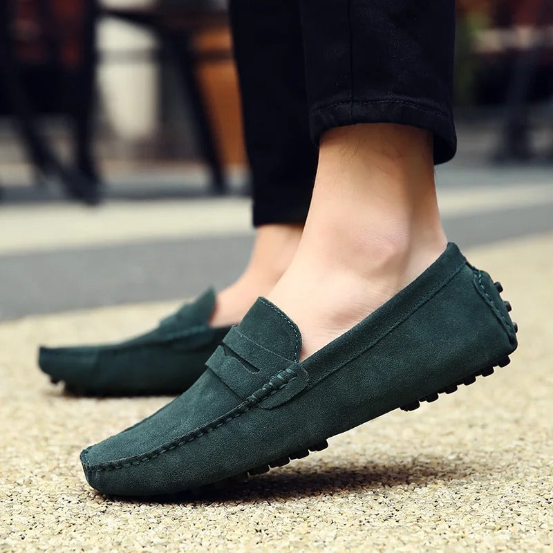 Elegante Loafers aus Leder - Handgefertigte Schuhe für stilbewusste Männer - Komfort & Klasse vereint