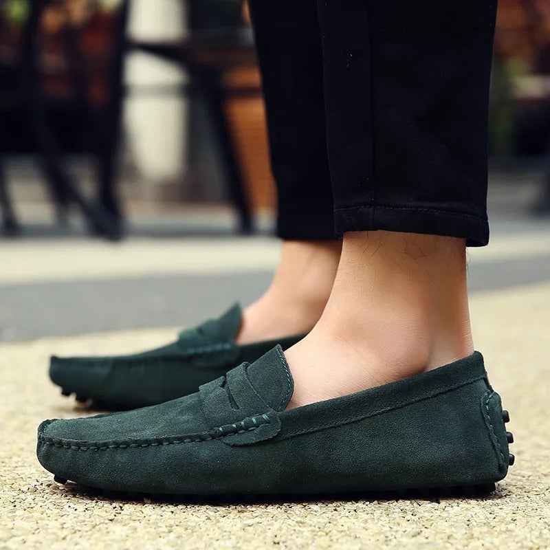 Elegante Loafers aus Leder - Handgefertigte Schuhe für stilbewusste Männer - Komfort & Klasse vereint