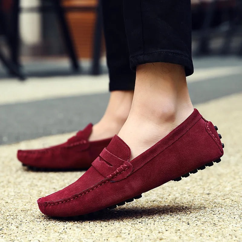 Elegante Loafers aus Leder - Handgefertigte Schuhe für stilbewusste Männer - Komfort & Klasse vereint