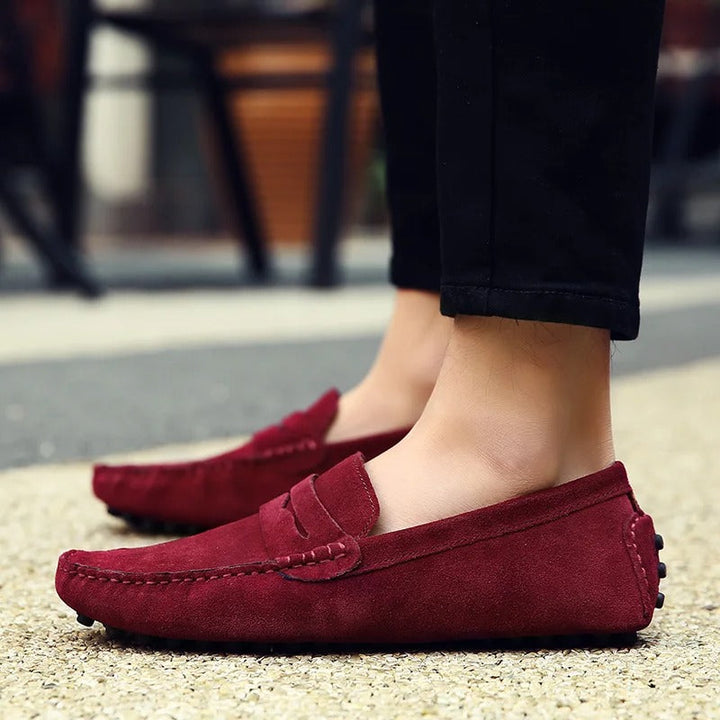 Elegante Loafers aus Leder - Handgefertigte Schuhe für stilbewusste Männer - Komfort & Klasse vereint