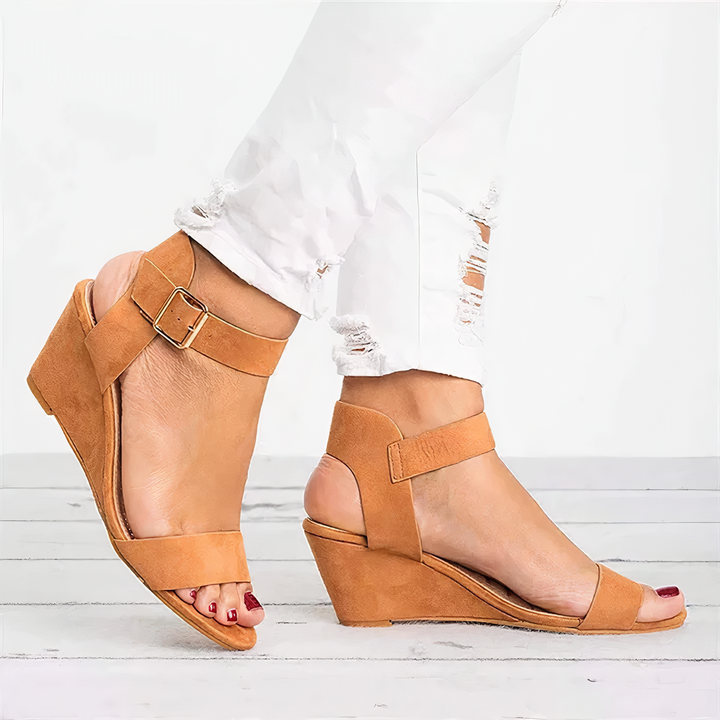 Damen - Stylische Schuhe - Hochwertige Lederabsätze - Elegante und Modische Fußbekleidung