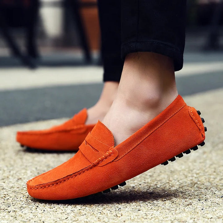 Elegante Loafers aus Leder - Handgefertigte Schuhe für stilbewusste Männer - Komfort & Klasse vereint