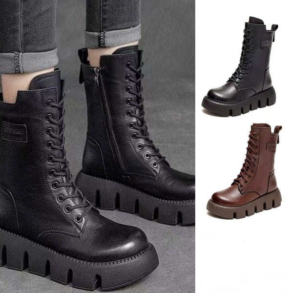 Damen - Modische Stiefel - Stylisches Design - Trendige Schuhe für jeden Anlass