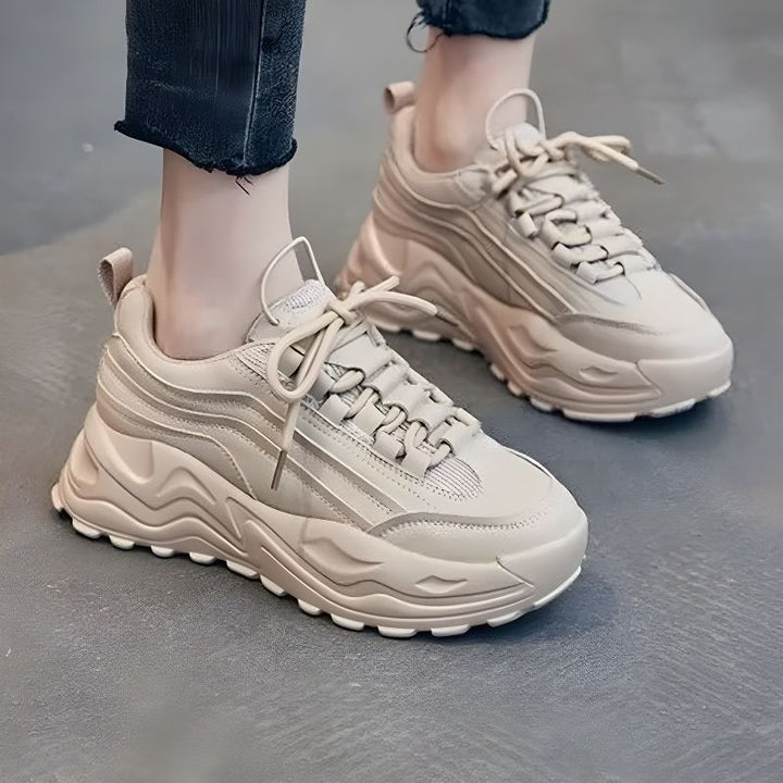 Damen - Chunky Sneakers - Langlebig und Trendig - Bequeme Sportliche Schuhe für Jeden Anlass