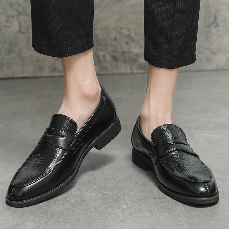 Elegante Klassische Loafers für Herren - Hochwertiges Leder - Bequeme Alltagsschuhe