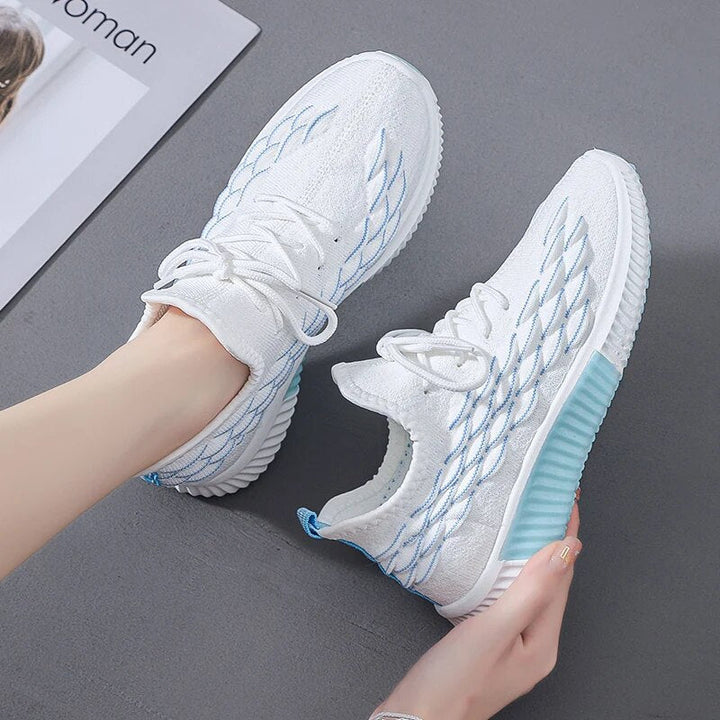 Damen - Sportliche Sneakers - Bequem und Trendy - Ideal für Freizeit und Sport - Stylish und Vielseitig