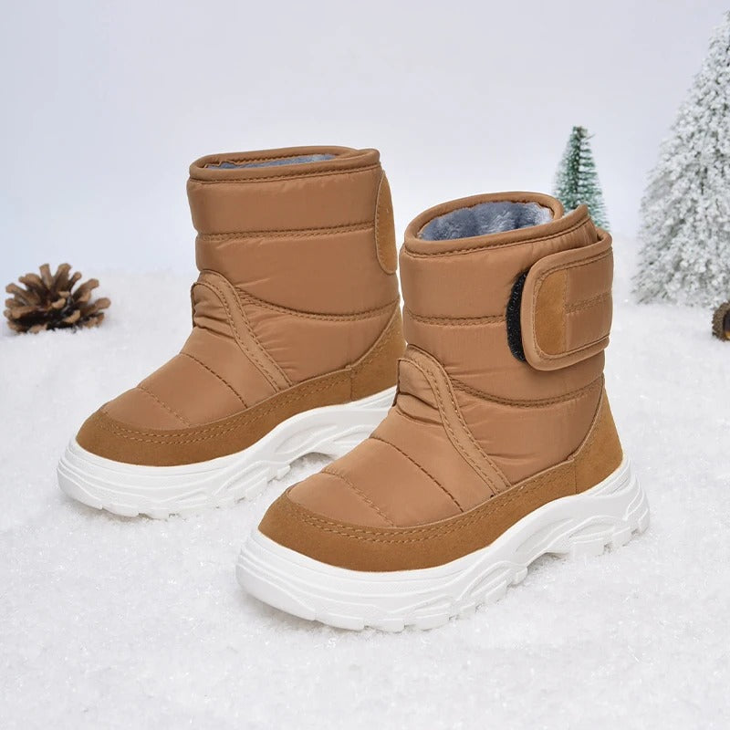 Damen - Winterstiefel - Modische, warme Stiefel mit rutschfester Sohle - Perfekt für kalte Tage