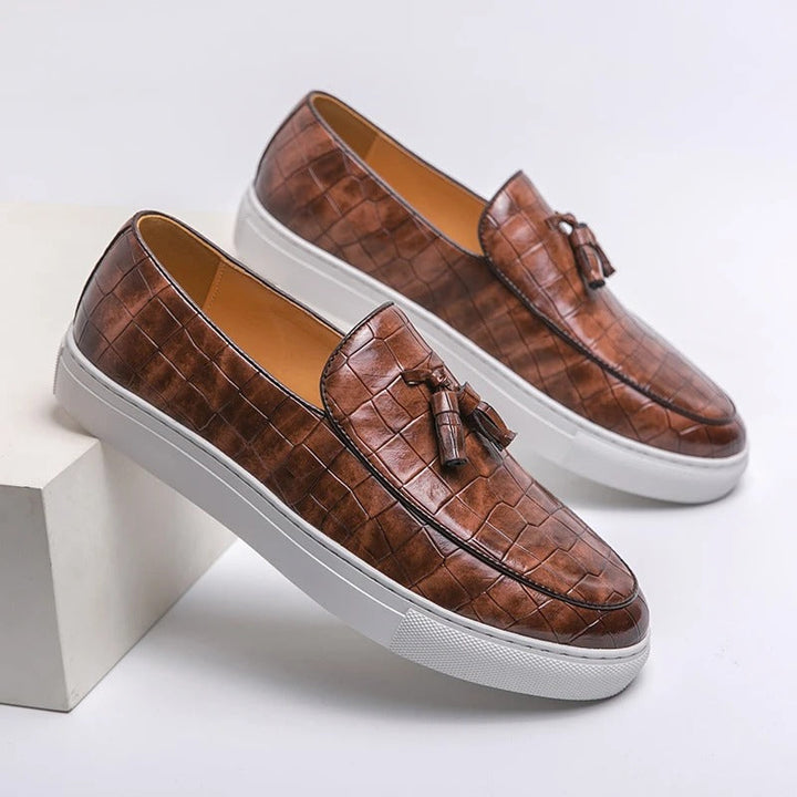 Bequeme Loafers für Männer - Elegante Schuhe aus weichem Leder - Ideal für Freizeit und Büro