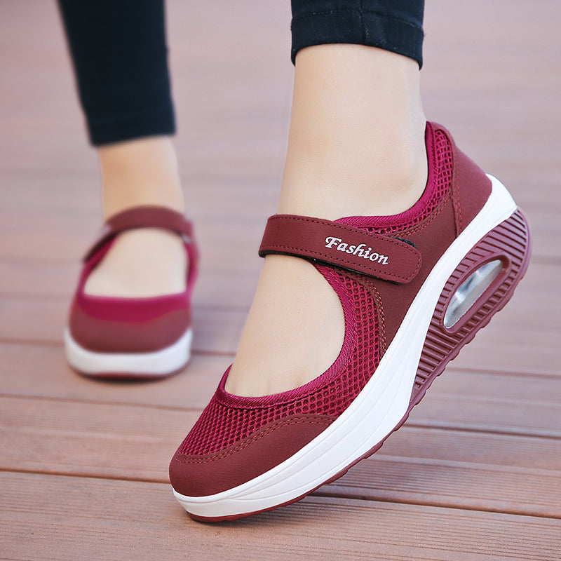 Damen - Laufschuhe - Luftkissen - Bequeme atmungsaktive Sneakers für aktive Frauen