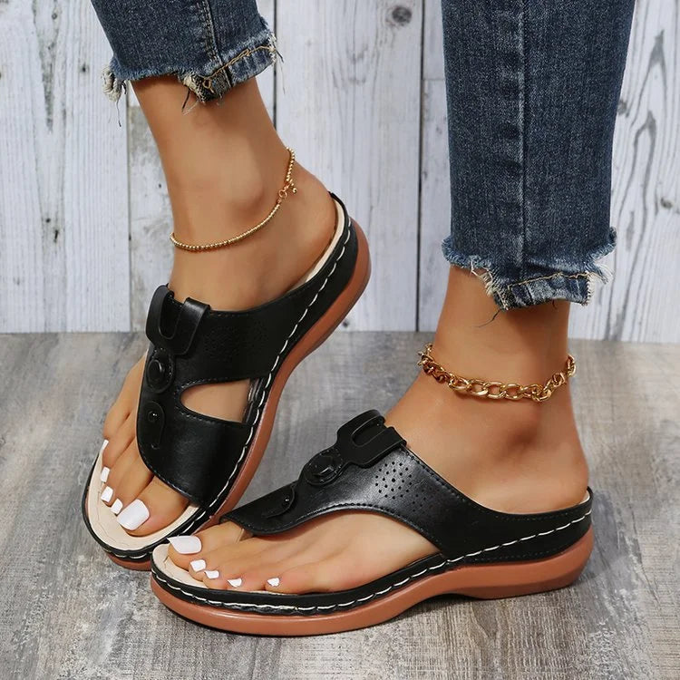 Damen - Modische Flip Flops - Bequem und Stylisch - Ideal für den Sommer