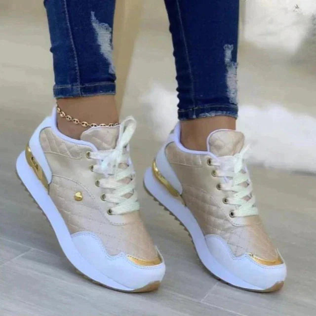 Damen - Turnschuhe - Bequeme Freizeit-Sneaker - Stilvolle Mode-Schuhe für jeden Anlass