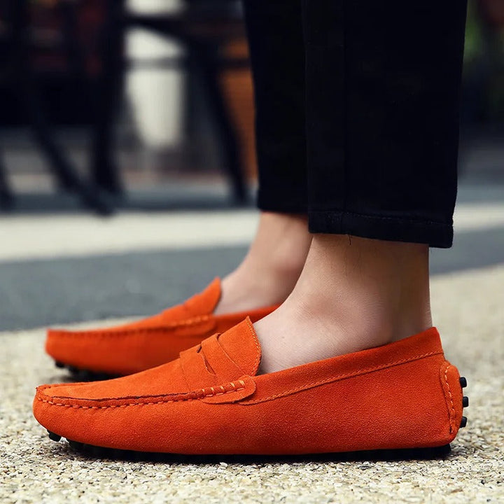 Elegante Loafers aus Leder - Handgefertigte Schuhe für stilbewusste Männer - Komfort & Klasse vereint