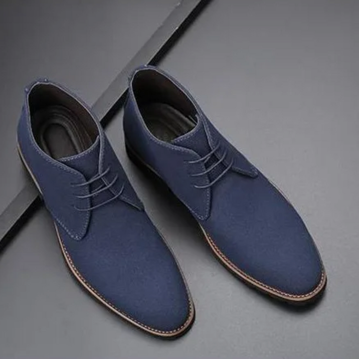 Klassische Chukka Boots Herren aus Wildleder, Rutschfeste Stiefeletten