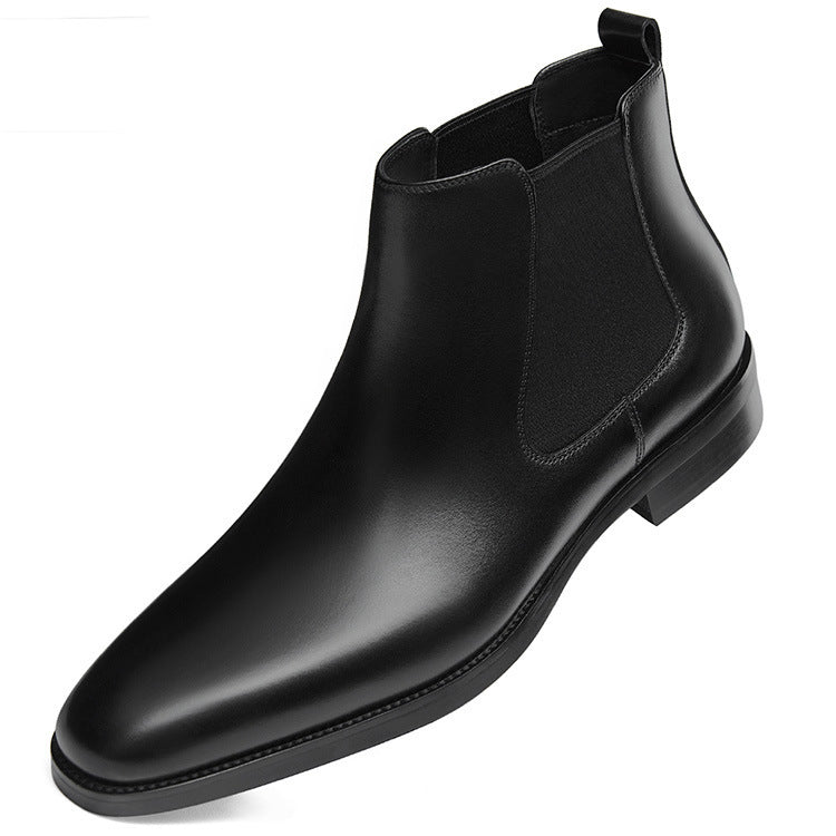 Män - Stiefelette - Stylischer eckiger Schnitt - Hochwertiges Material - Elegante Schuhe