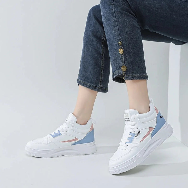 Damen - Moderne und Leichte Sneakers - Atmungsaktives Material - Stilvolle Freizeitschuhe für jeden Anlass