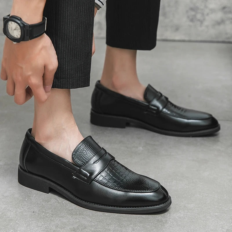 Elegante Klassische Loafers für Herren - Hochwertiges Leder - Bequeme Alltagsschuhe