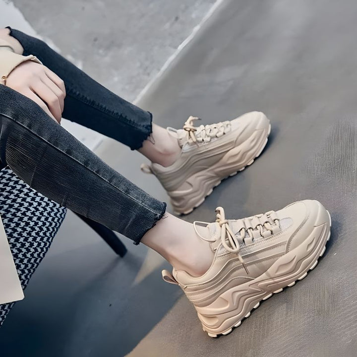 Damen - Chunky Sneakers - Langlebig und Trendig - Bequeme Sportliche Schuhe für Jeden Anlass