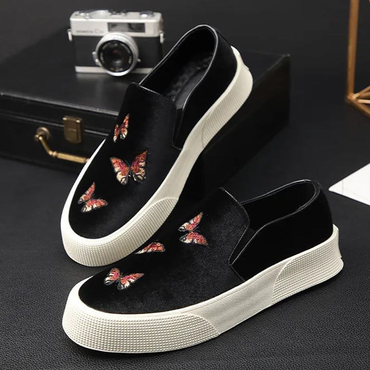 Stylische Slip-On-Sneakers für Herren - Bequemes Design - Ideal für Freizeit und Alltag