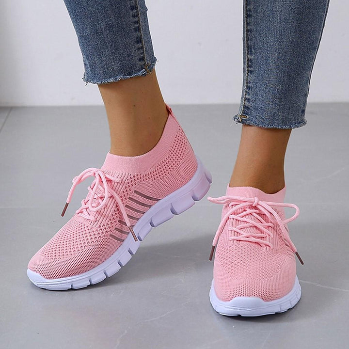 Damen - Sport-Sneaker - Lebendiges Mesh - Leichte und Bequeme Casual Sneakers für Aktive