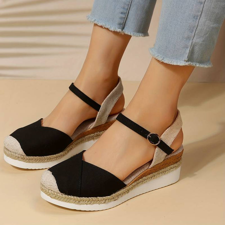 Damen - Plateau-Sandalen - Bequeme und stylische Schuhe für jeden Anlass - Hochwertige Materialien, modischer Komfort