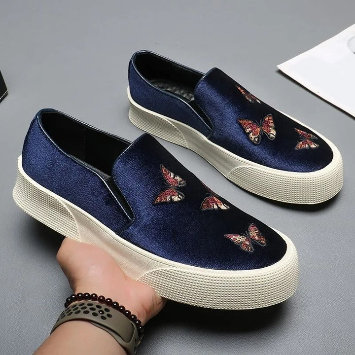 Stylische Slip-On-Sneakers für Herren - Bequemes Design - Ideal für Freizeit und Alltag