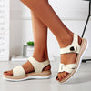 Damen - Stylische flache Sandalen - Langlebige Materialien Bequemes Design - Modische Sommer-Sandalen