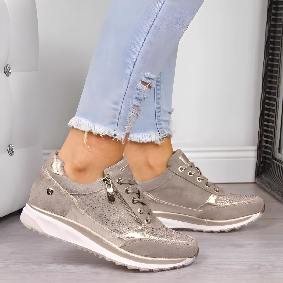 Damen - Sneakers - Bequem und Glamourös - Sportliche Schuhe für Jeden Anlass