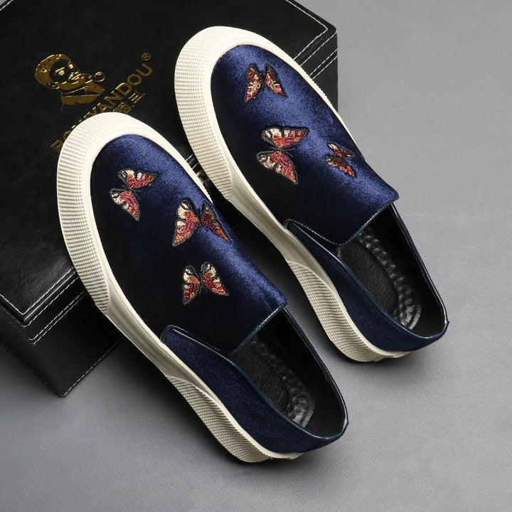 Stylische Slip-On-Sneakers für Herren - Bequemes Design - Ideal für Freizeit und Alltag