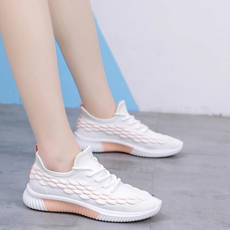 Damen - Sportliche Sneakers - Bequem und Trendy - Ideal für Freizeit und Sport - Stylish und Vielseitig