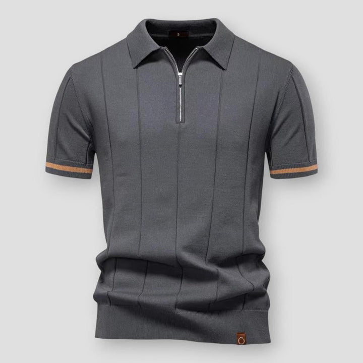 Herren - Poloshirt - Lässige Baumwollmischung - Stylisches Sommer-Poloshirt für jeden Tag