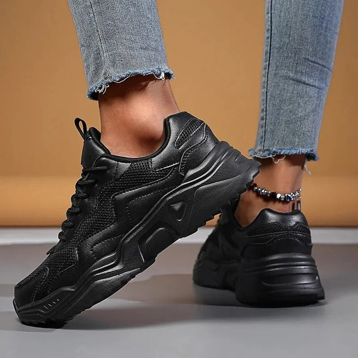 Damen - Atmungsaktive Sneakers - Leicht und bequem - Ideal für den Alltag - Sportliche Schuhe