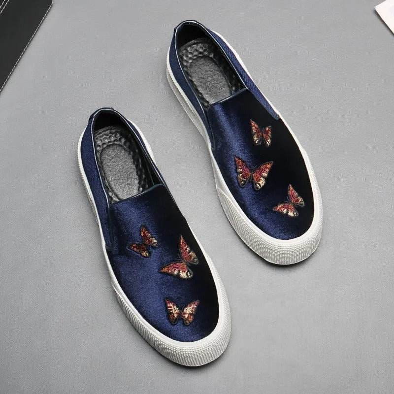 Stylische Slip-On-Sneakers für Herren - Bequemes Design - Ideal für Freizeit und Alltag