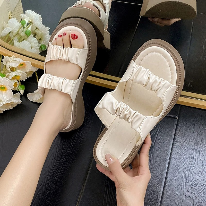 Damen - Elegante Sandalen - Bequeme Sommer-Schuhe - Stilvoll und Atmungsaktiv - Perfekt für jeden Anlass