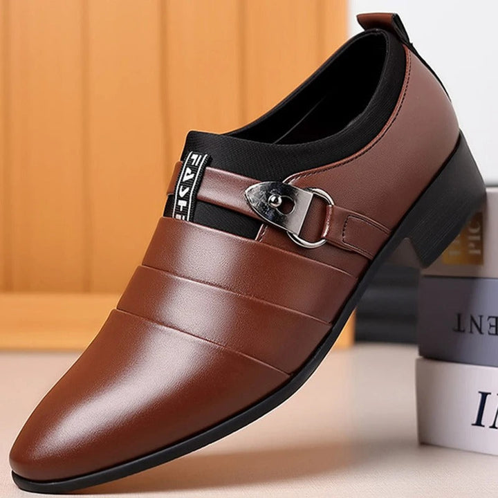 Herren - Elegante Klassische Lederschuhe - Hochwertiges Leder - Stilvolle Freizeit- und Geschäftsschuhe