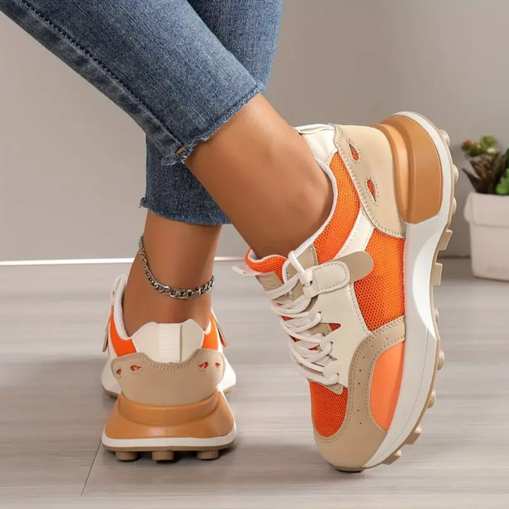 Damen - Chunky Sneakers - Modische Sportschuhe mit dicker Sohle - Trendige Damen Sneakers für jeden Anlass