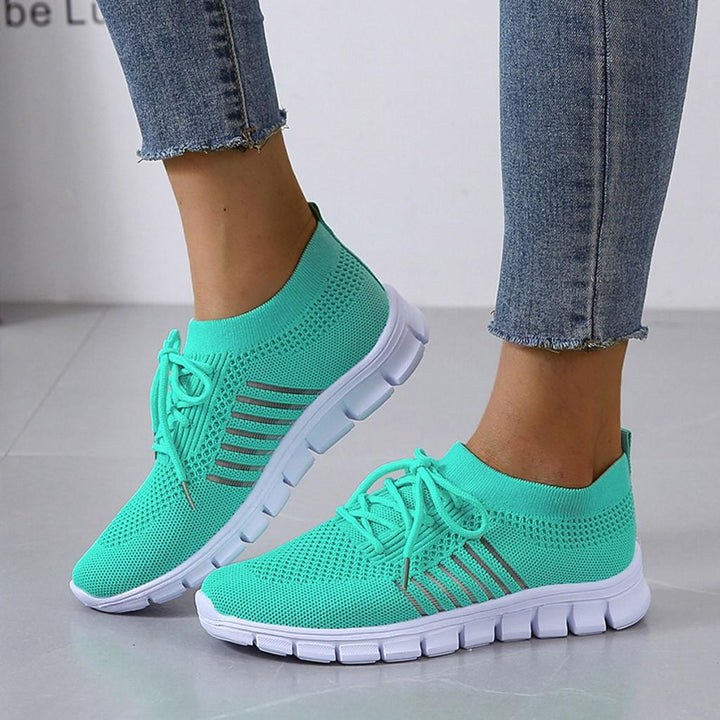 Damen - Sport-Sneaker - Lebendiges Mesh - Leichte und Bequeme Casual Sneakers für Aktive