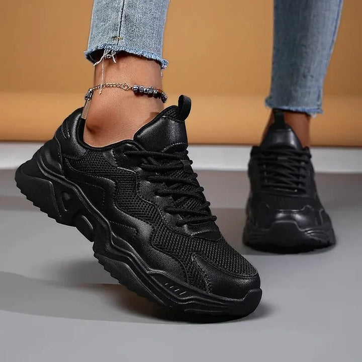 Damen - Atmungsaktive Sneakers - Leicht und bequem - Ideal für den Alltag - Sportliche Schuhe