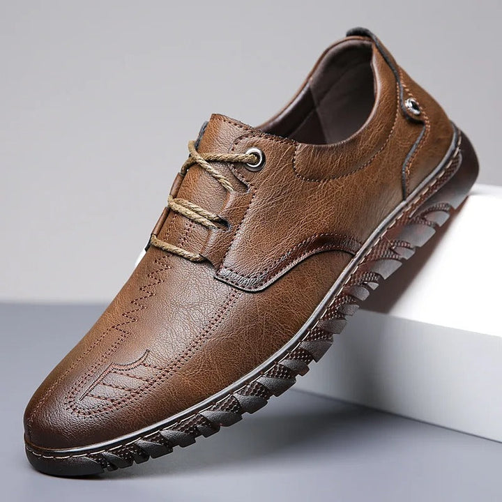 Herren - Moderne Lederschuhe - Hochwertiges Leder - Stilvoll und Bequem - Ideal für jeden Anlass