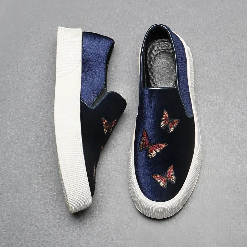 Stylische Slip-On-Sneakers für Herren - Bequemes Design - Ideal für Freizeit und Alltag