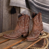 Damen - Cowboystiefel - Leder mit Stickerei - Stylische Westernstiefel für modebewusste Männer