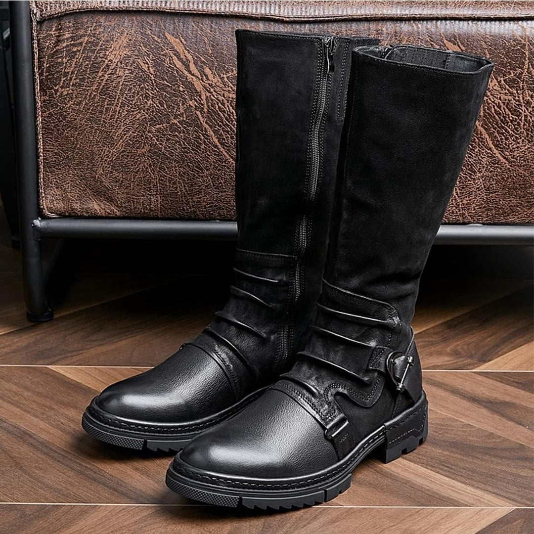 Herren - Hohe Winterstiefel - Stylisch & Warm - Perfekte Winterboots für kalte Tage