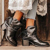 Damen - Boots - Leder - Elegante Lederschuhe für Alltag und Freizeit