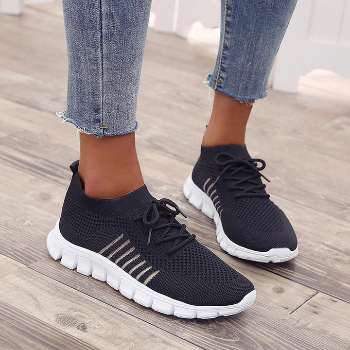 Damen - Sport-Sneaker - Lebendiges Mesh - Leichte und Bequeme Casual Sneakers für Aktive