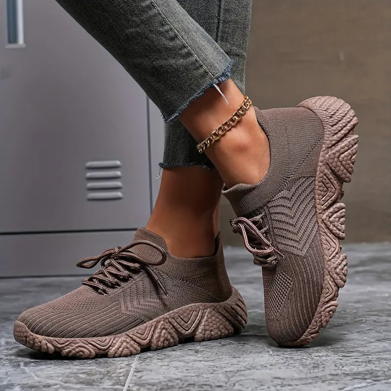 Damen - Hardloopschuhe - Atmungsaktives Mesh - Sportliche Sneakers für Aktive