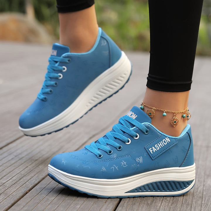 Damen - Trainer - Stylischer Sportlicher Schuh - Bequemes Material - Ideal für Freizeitaktivitäten